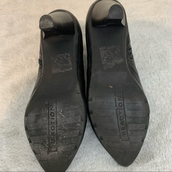 Kenneth Cole Real Leather Booties Size 8.5 Gorgeous on look like spats! - Picture 14 of 16